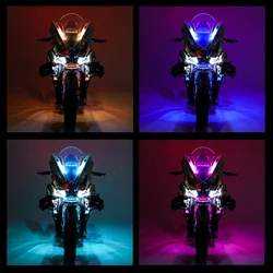 Led ışık kiti LEGO Technic 42130 M 1000 RR motosiklet yarış araba koleksiyon yapı taşları modeli sadece ışık kiti dahil