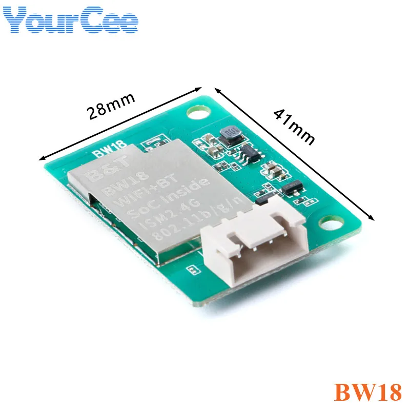 BW18 ESP32 Wireless Serial Port Transparent Transmission WiFi+Bluetooth-compatible Module UART 4.5-16V 32Mbit SPI Flash