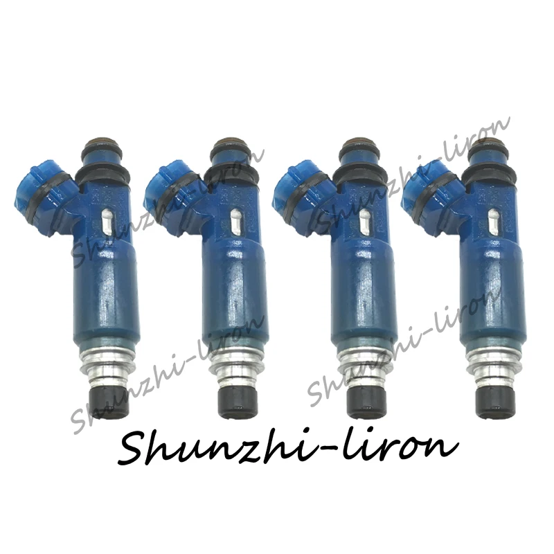 

4pcs Fuel injector For Mazda MX-5 1.6 mk2 & mk2.5 MX5, blue injectors, USED B5C9-13-250 195500-3030