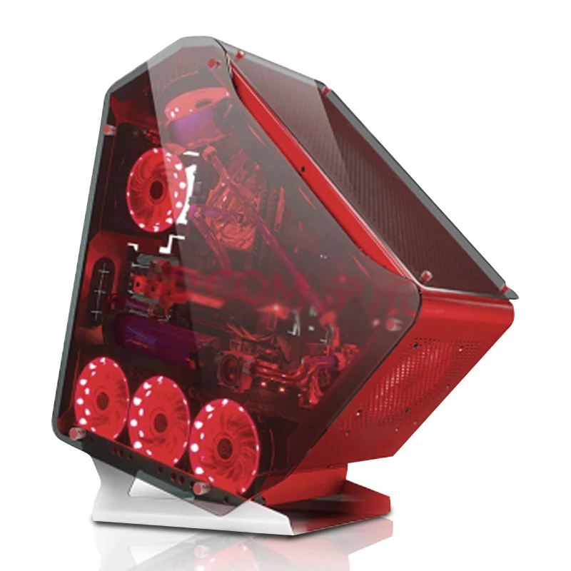 

Desktop Case ATX Micro-ATX Computer Gamer Cases Full Transparent Open Computer Tower