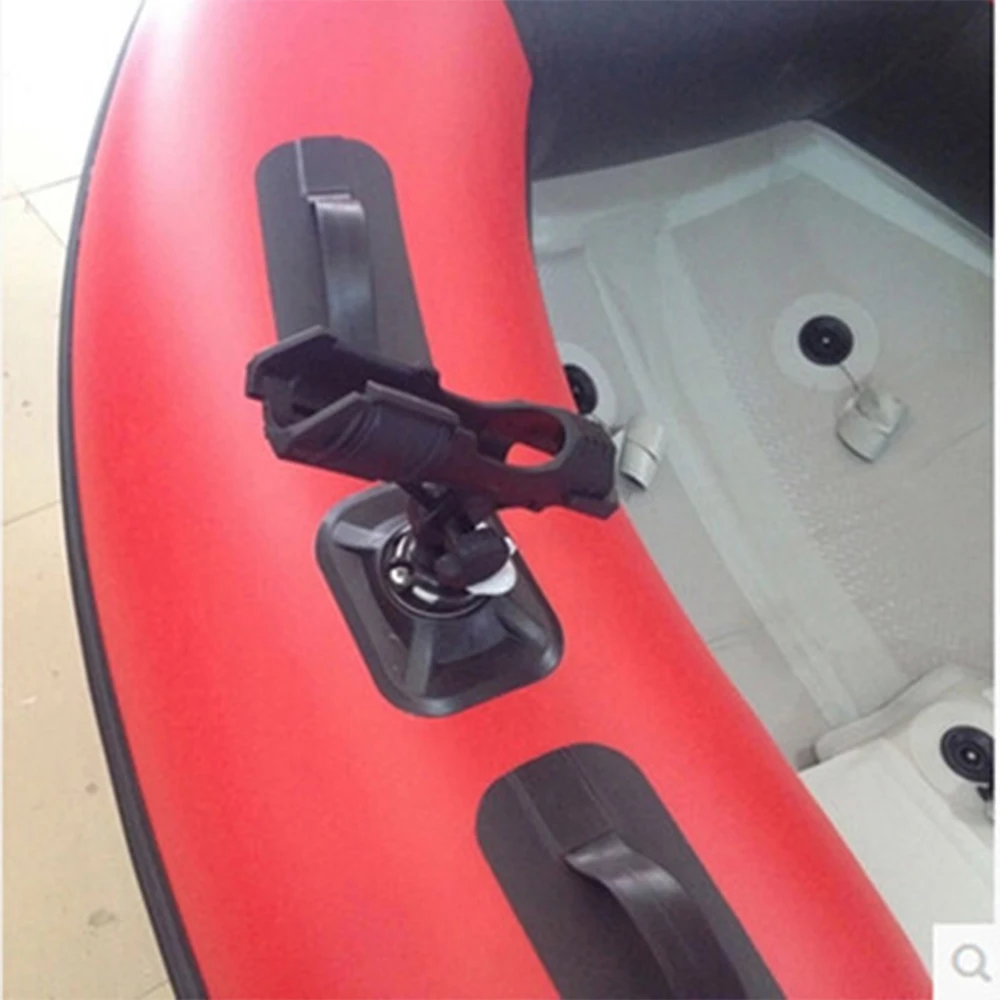 Kayak barco inflável acessório bote jangada ferramenta de pesca suporte da haste dispositivo pólo pvc sup board caiaque fixador fix pólo montagem ângulo