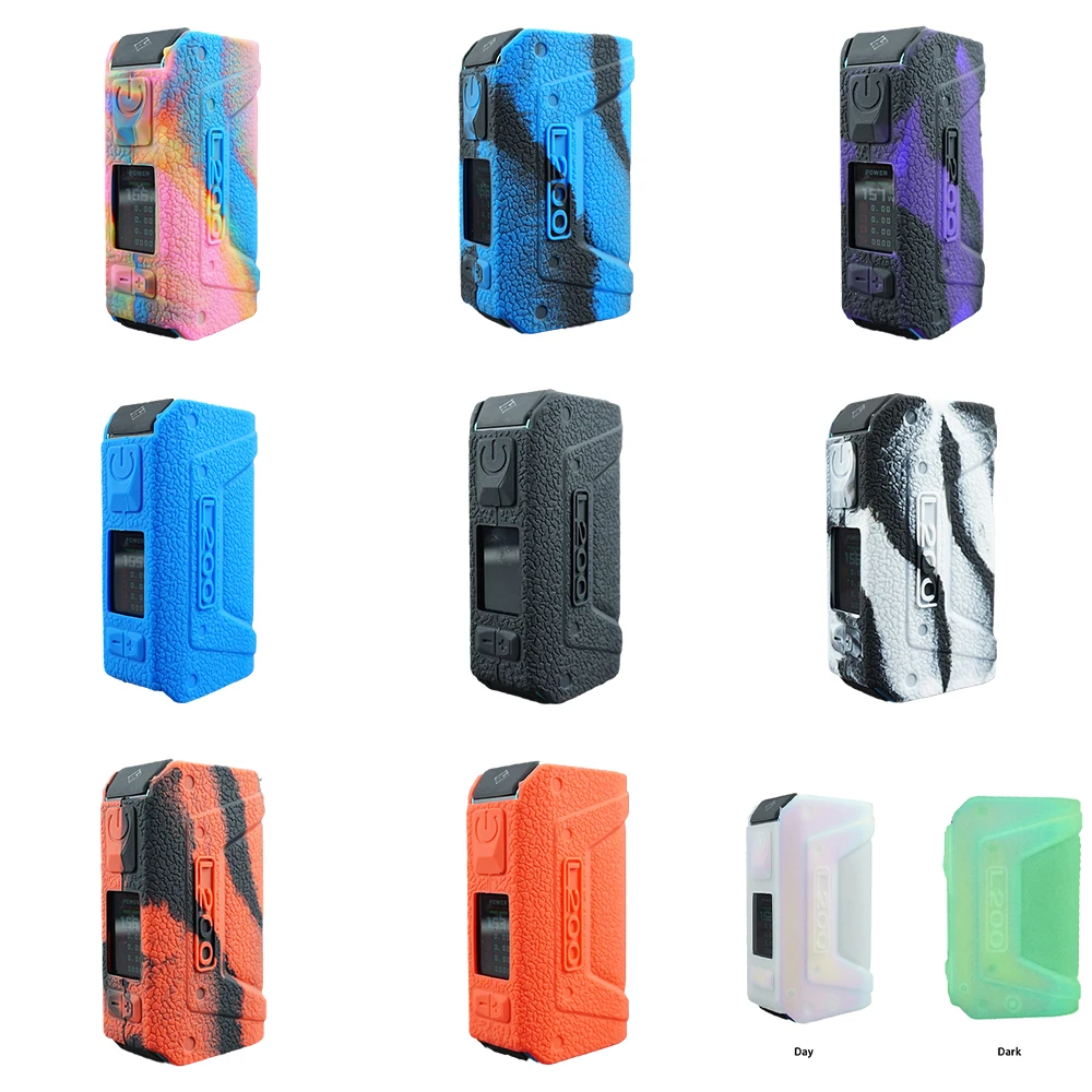 [Case Only]Aegis Legend 2 L200 V2 Mod Kit Protective Silicone Texture Case for Geekvape Vape Skin Sleeve Cover Shield Wrap gel