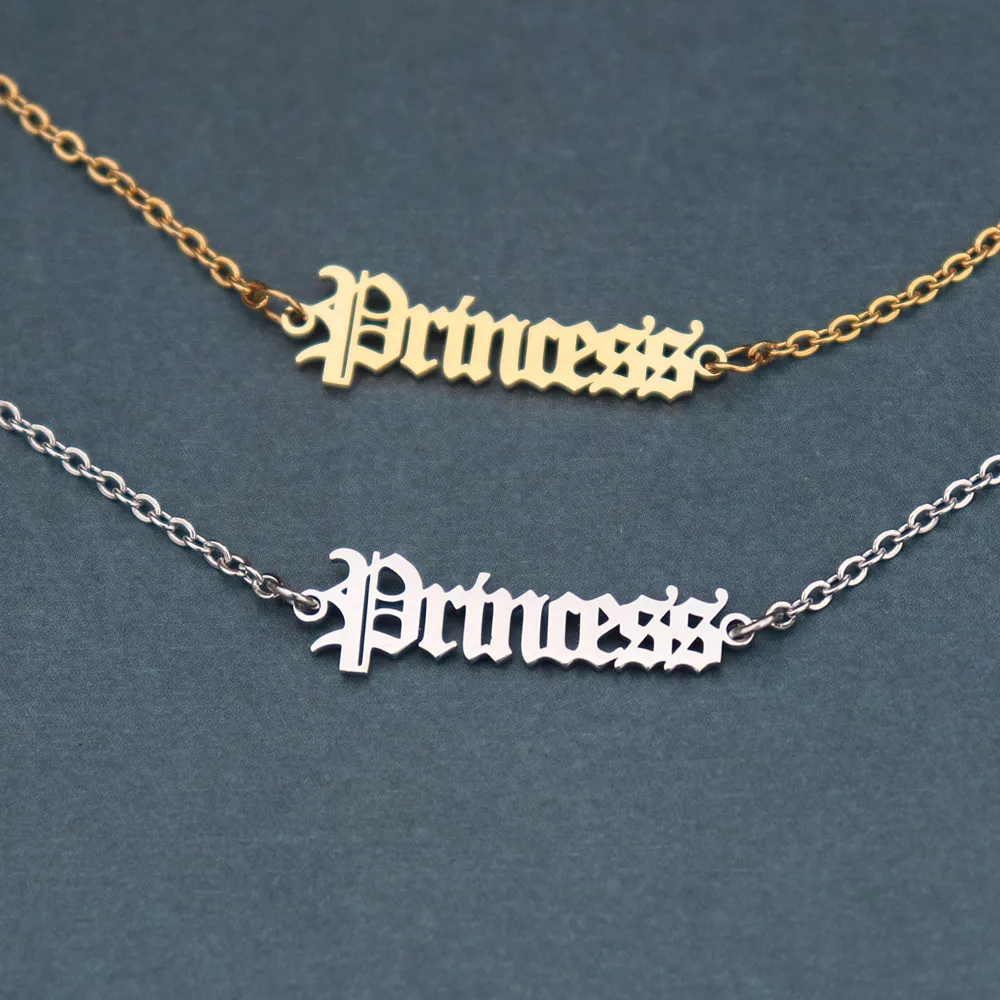 BFF Jewelry Princess Anklets For Women Birthday Gift Stainless Steel Chain Bransoletka Na Noge Beach Bijoux Femme Pulseira