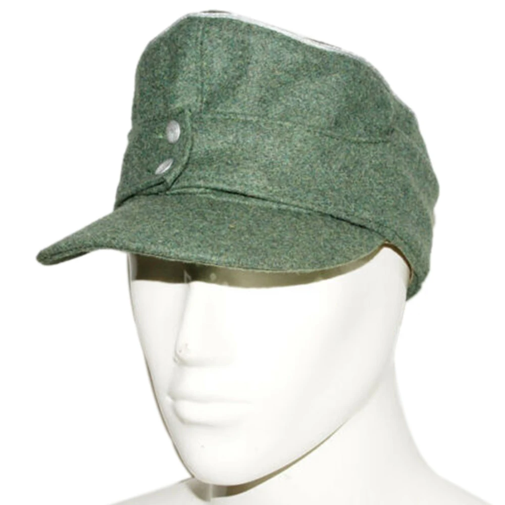 WWII WW2 GERMAN WH OFFICER M43 PANZER WOOL FIELD CAP HAT