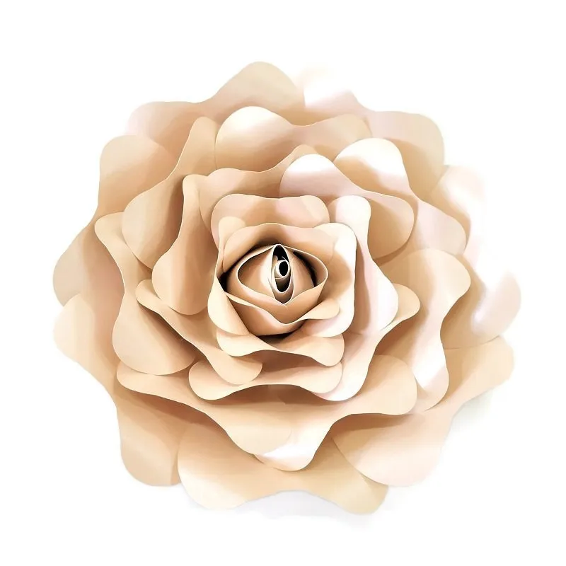 Giant Paper Flowers Large Rose Wedding Flower Wall Backdrops Decor Nursery Wall Decor Fleur Artificielle Mariage Boda Rosa Flore