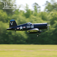 FMS 800mm Mini Warbird F4U Corsair V2 Blue PNP RTF  Radio Control RC Airplane Model Plane Aircraft Avion Small