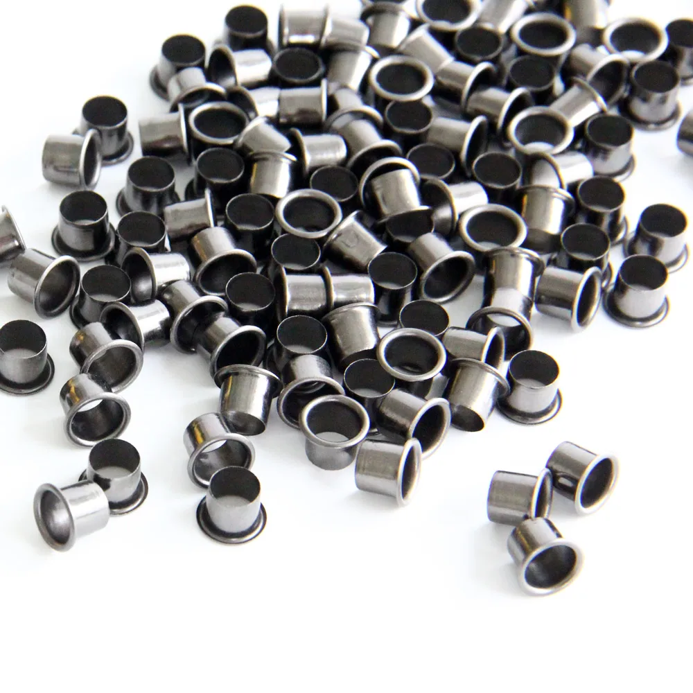 Kit 200 Occhielli In Metallo Per Guaina Kydex – Rivetti Da 6 Mm Per DIY, Perforazione E Utensili Manuali