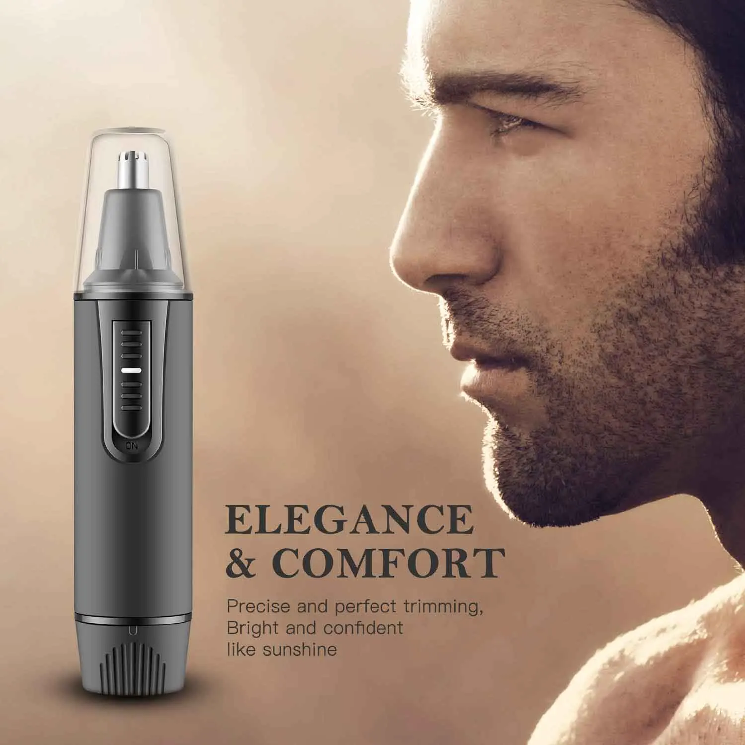 Tagliacapelli per naso impermeabile tagliacapelli professionale indolore sopracciglio e tagliacapelli per uomo donna rasoio per depilazione