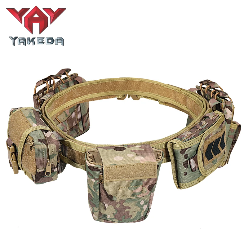 Yakeda Army User Outdoor Black Hunting Tactics Law Enforcement  Duty Security Traffic Police air gun Belt