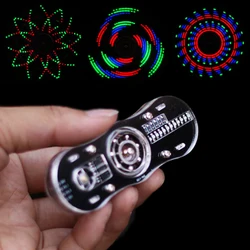 LED Fingertip Gyro DIY Production kit, Colorful Light-emitting Diode Electronic Training parts, POV Rotation