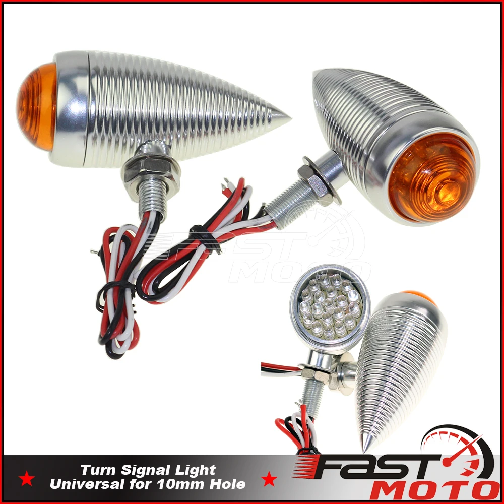 

2 шт., светодиодные лампы-указатели поворота для мотоцикла