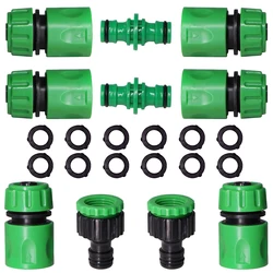 MUCIAKIE Jardim Água Mangueira, ABS Conectores Rápidos, Tubulação Acoplamento Adaptador, Joint Extender Set, Irrigação Car Wash Fitting, 1/2