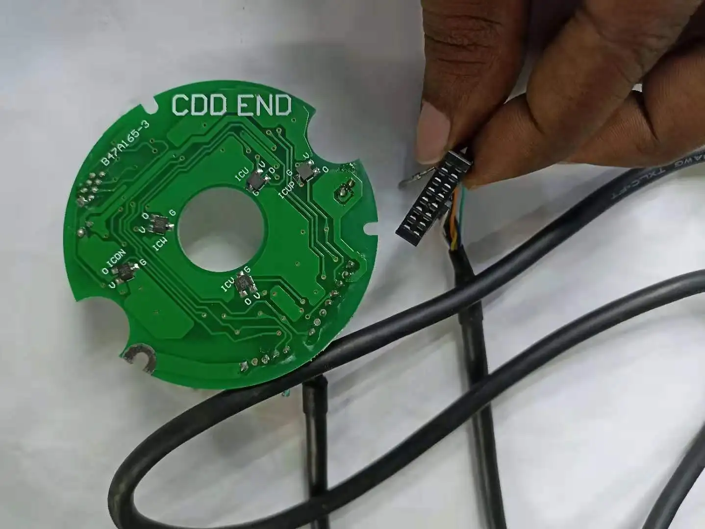 Brother KE-430D control box motor encoder synchronizer sensor J04488001 14 hole 16 hole industrial sewing machine spare parts