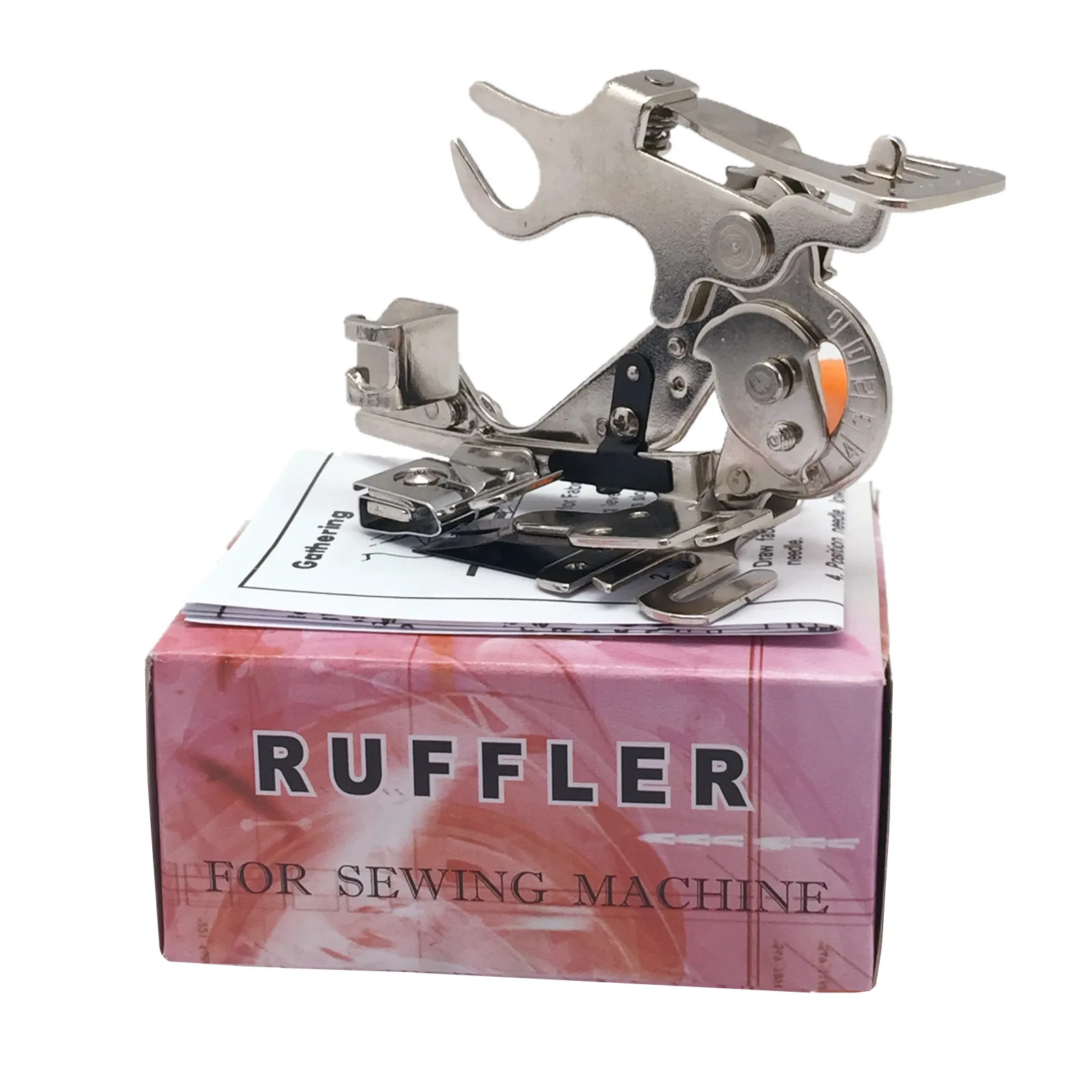 Ruffler Foot dla Singer Brother Juki Low Shank maszyna do szycia AA7288