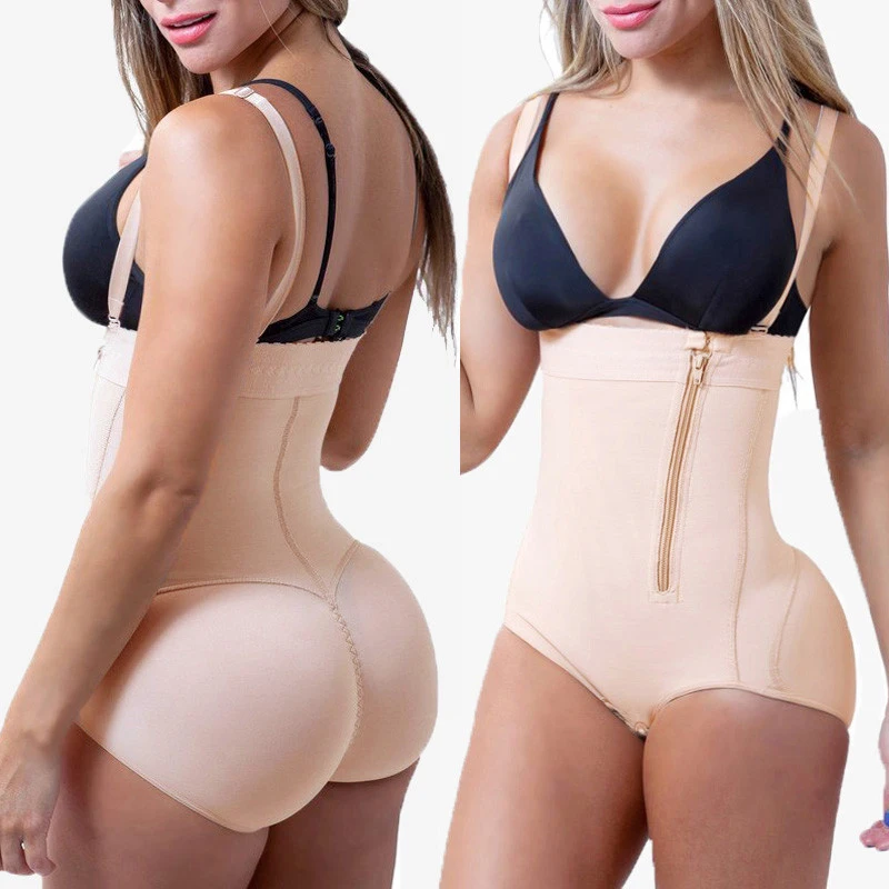 

Body girdle Reductoras Compression Levanta Cola Post Parto Surgery Magic Latex Body Shaper Corset Tummy Control Underwear US