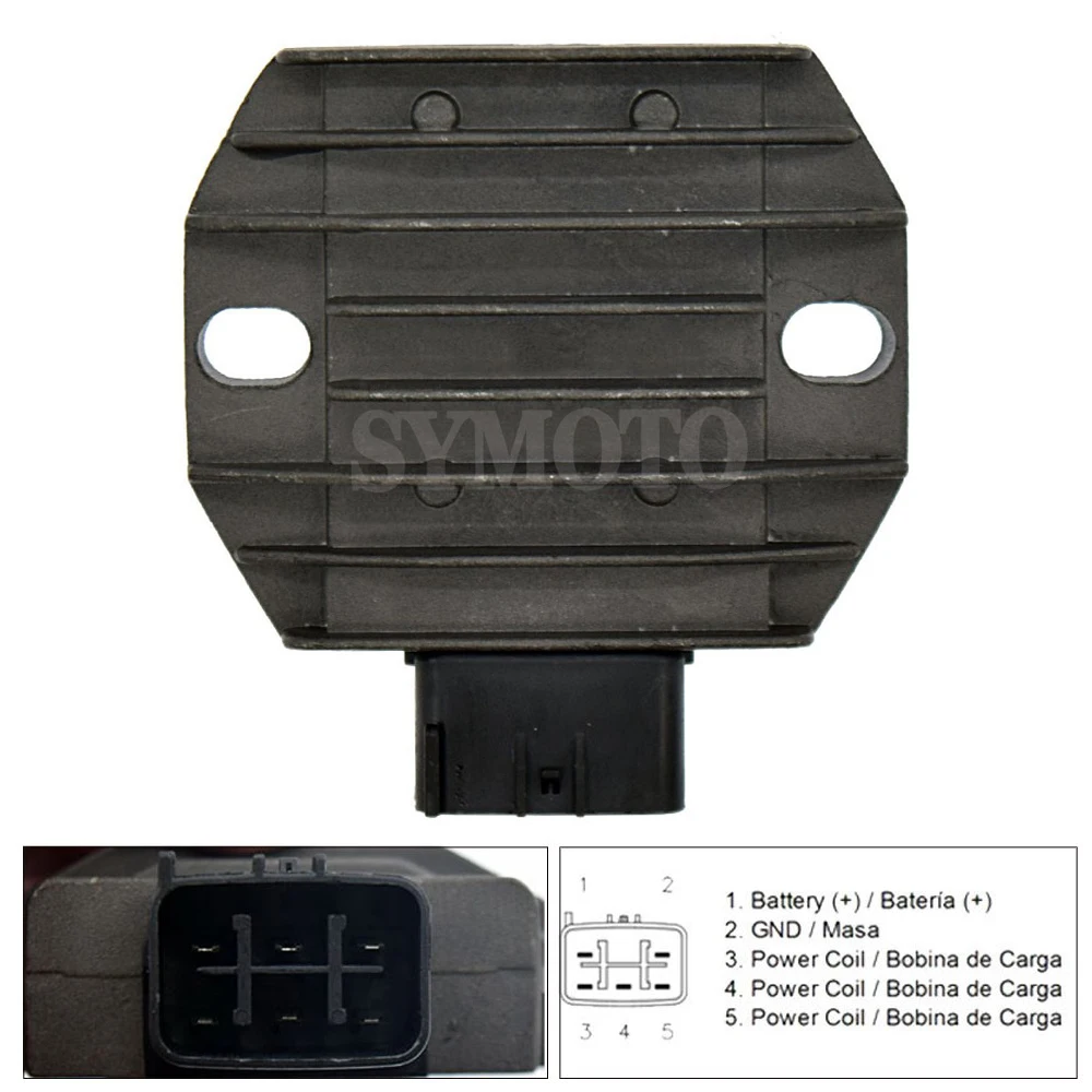 For YAMAHA ATV Bruin 350 2WD YFM350 BA 2004 2005 2006 Bruin 350 4WD YFM350 FA 04-06 Motorcycle Voltage Regulator Rectifier