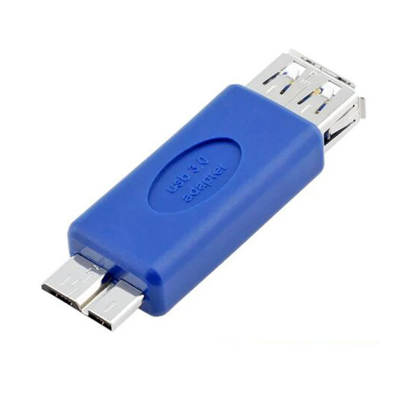 Padrão usb3.0 micro b macho para datilografar um conversor fêmea do adaptador de microb/af com função de otg