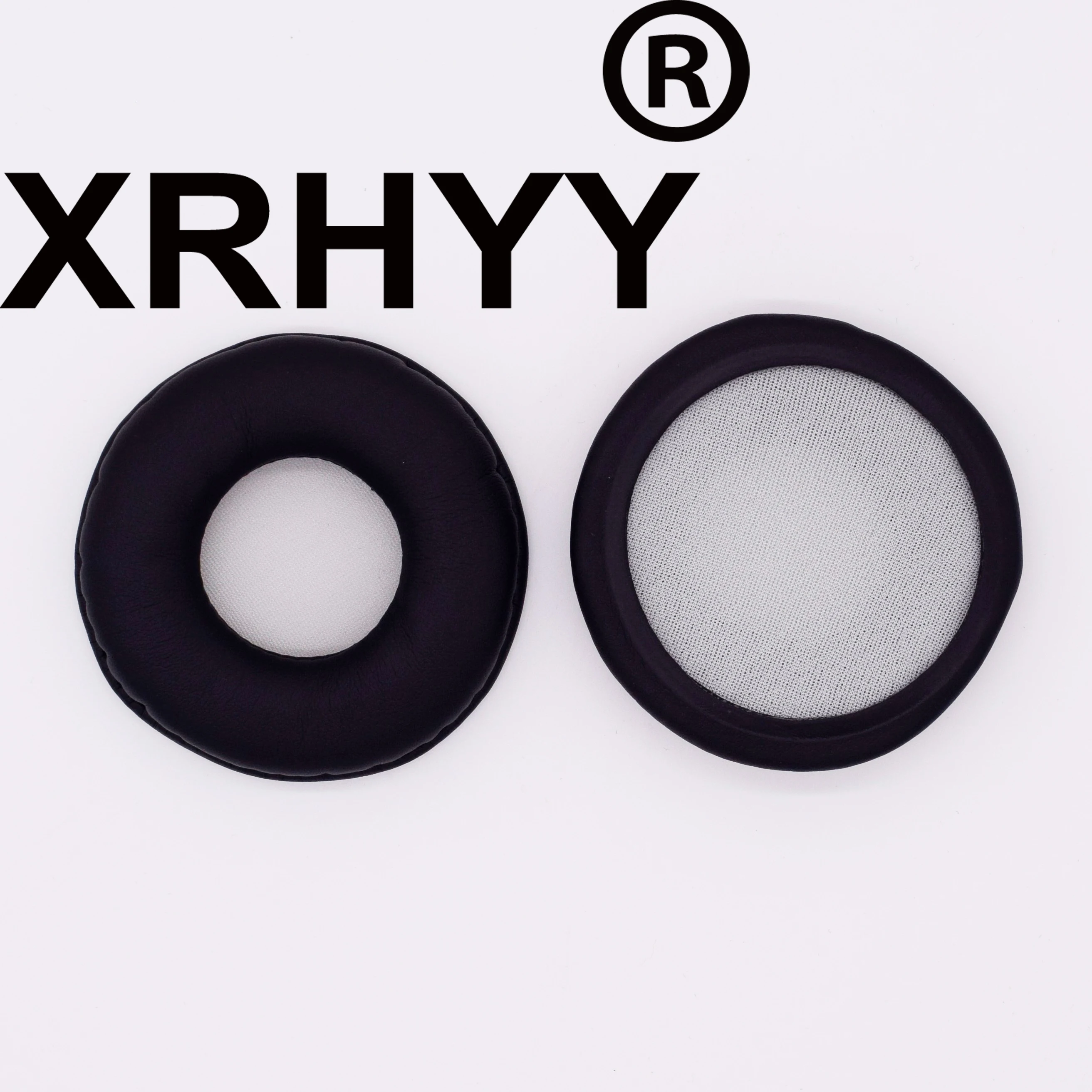 XRHYY Black With Grey Replacement Ear Pad Earpads Cushion For SONY MDR-ZX600 Headphones