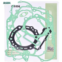 650cc Motorbike Engine Complete Full Cylinder Head Overhaul Gasket Mat Pad Kit for Kawasaki KLR650 KLR 650