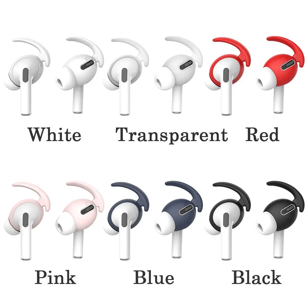 3 คู่ใหม่หูฟังหูฟัง Earbuds Eartips ซิลิโคนปีก Hook สําหรับ AirPods Pro