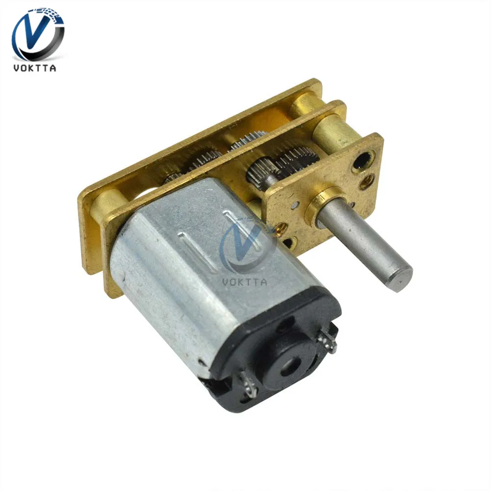 Motor de engranaje eléctrico para juguetes, actuador lineal de alta torsión, 100RPM, CC 3V 6V 12V, GA1024-N20