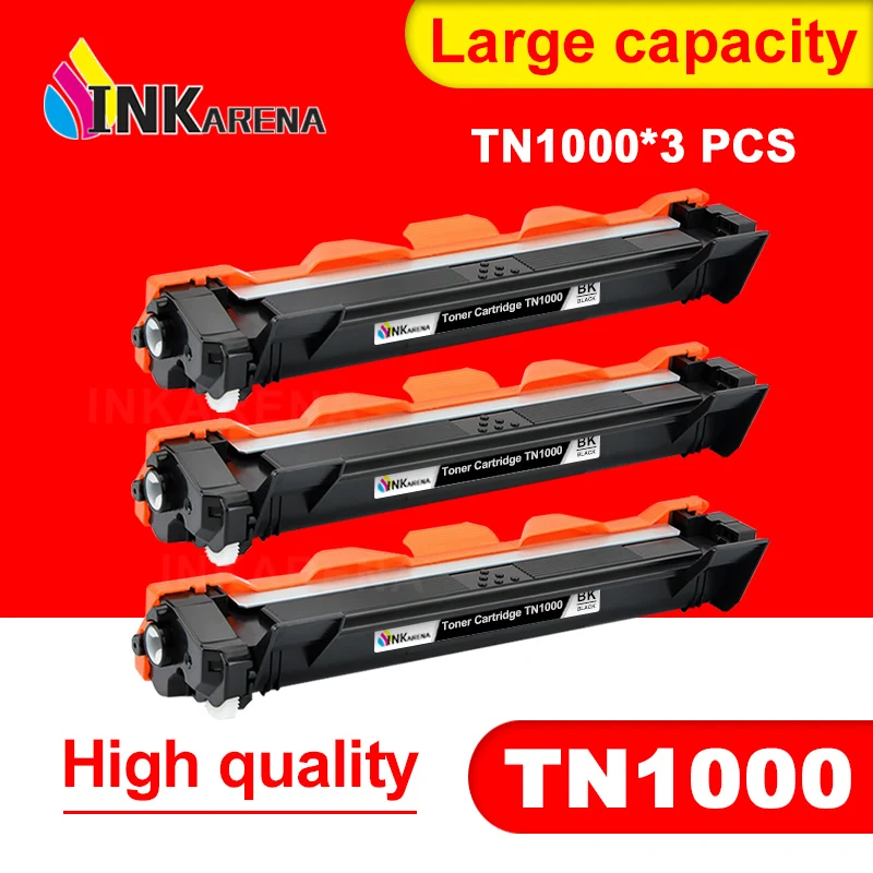 INKARENA TN1000 toner Patron Összeegyeztethető számára Fráter TN1030 TN1080 TN1060 TN1070 TN1075 HL-1110 1210 MFC-1810 DCP-1510 1610W