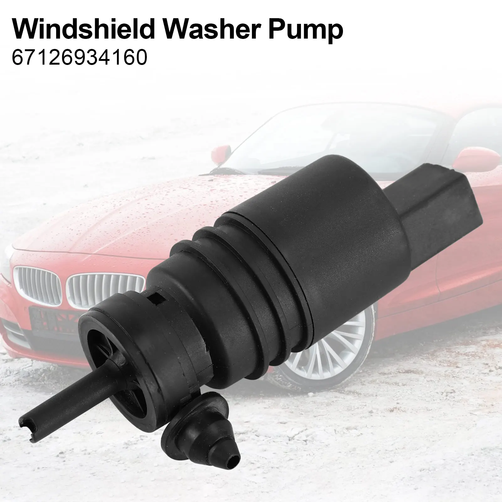 Areyourshop Windshield Washer Pump for BMW X5 X6 E70 F01 F02 F10 740i 750i 67126934160 67127302589 Car Auto Parts