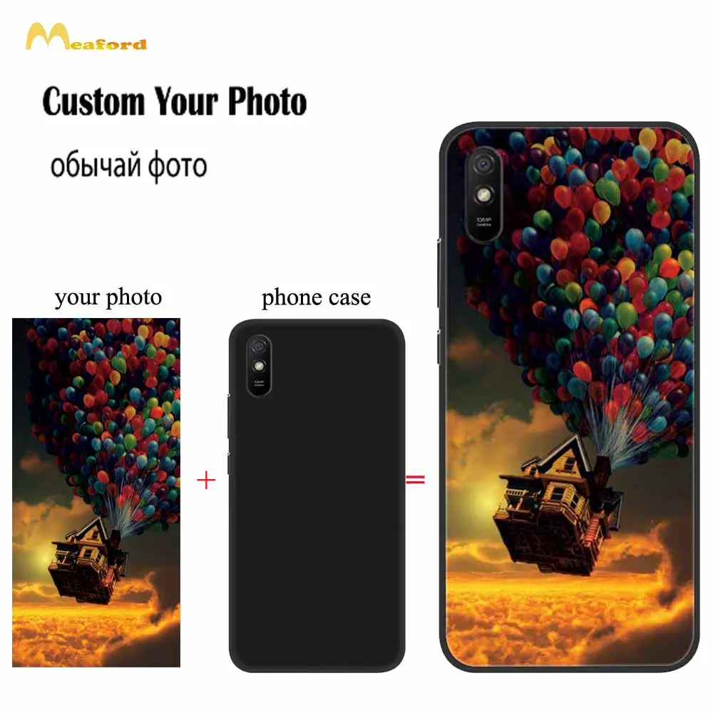 Custodie fotografiche personalizzate per Xiaomi Redmi 9A 9AT Redmi 9C NFC 9i 9T 9 8A 8 7A 7 A1 Plus Cover per telefono fai da te immagine immagine