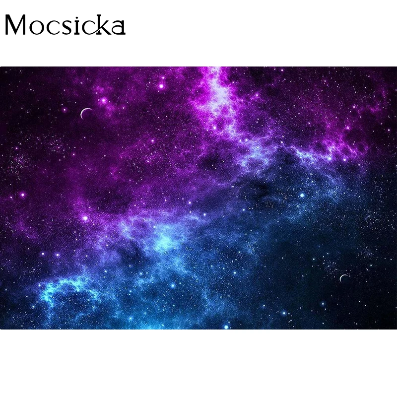 Mocsicka wszechświat gwiaździsta fotografia tła gwiazdy dekoracja sztuka dla dorosłych portret zdjęcie tapeta tło Photozone