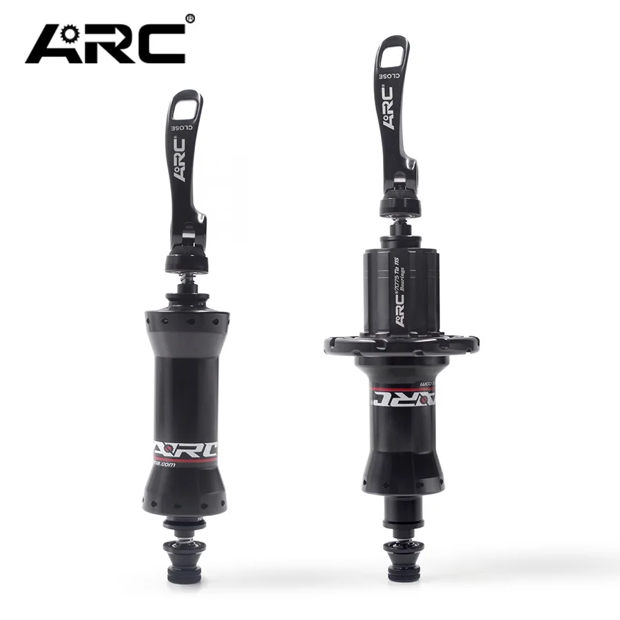 ARC Bike Front Rear Hubs 24H R13 Road bicycle Hub Set For 10 11Speed Quick Release QR Skewer 100mm 130mm J-Hook Bearing hub