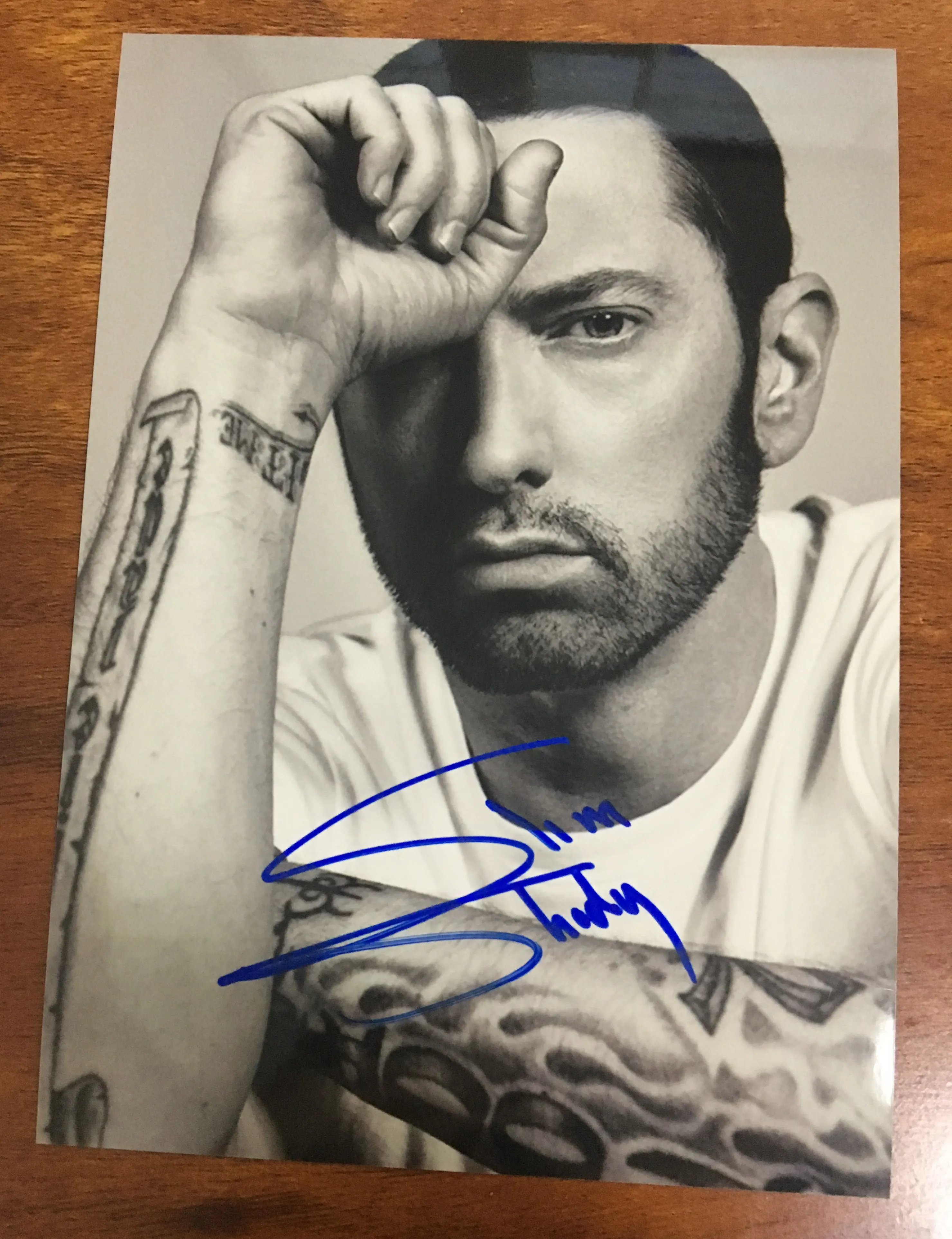 hand signed Eminem autographed photo autographs in ink 5*7 102020