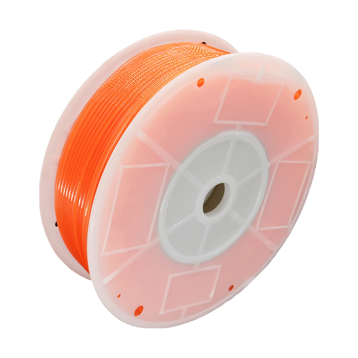 Green Orange Polyurethane Conveyor Belts Round PU Drive Belt Meltable Cord Dia 1.5/2/2.5/3/3.5/4/5/6/7/8/9/10/12/15/18mm