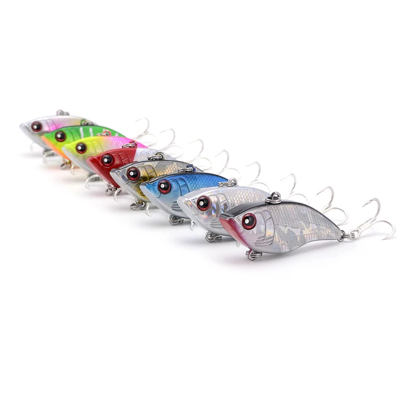 VIB Fishing Lure Hard Bait with Noisy Balls 14g Artificial Lures 3 Hooks Vibration Woofer 1 Piece Sale