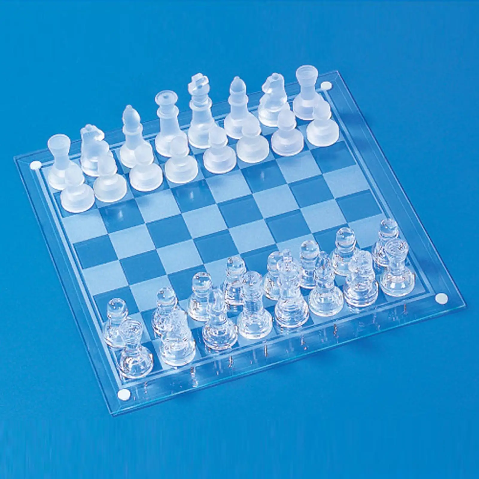 

Glass Chess Board High Quality Anti-broken Elegant Glass Chess Pieces Chess Game Chess Set Chess Game Large