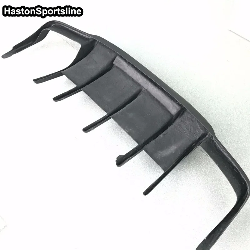 Unpainted Fiberglass Rear Trunk Diffuser For Mercedes Benz CLS Class W218 CLS350 CLS63 AMG Bumper 2011~2014