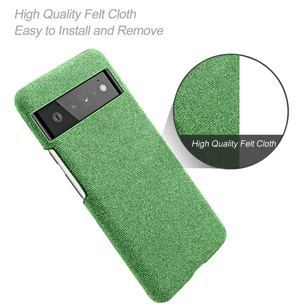 Pixel 6pro Google Pixel 6 Pro 6pro Funda Luxury Cloth Texture Fitted Case For Google Pixel 4 3a 3 2 XL 5a 4a 5G 3xl 2xl 6 Pro