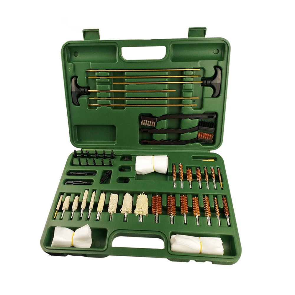 

62pcs/Set Universal Gun-Cleaning Kit Pipe Cleaning Brushes Copper Tube High-grade Steel Brush Crochet Hook Brush Set