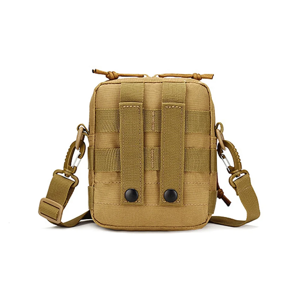 Militar tático multi-função saco da cintura caça molle bolsa de ombro do exército camuflagem ferramenta fanny grande boné