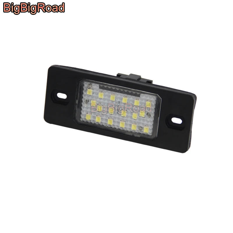 BigBigRoad Car License Plate Lights Number Frame Light For Volkswagen Passat B5 Variant Magotan Tiguan 2007~2014 - view 3
