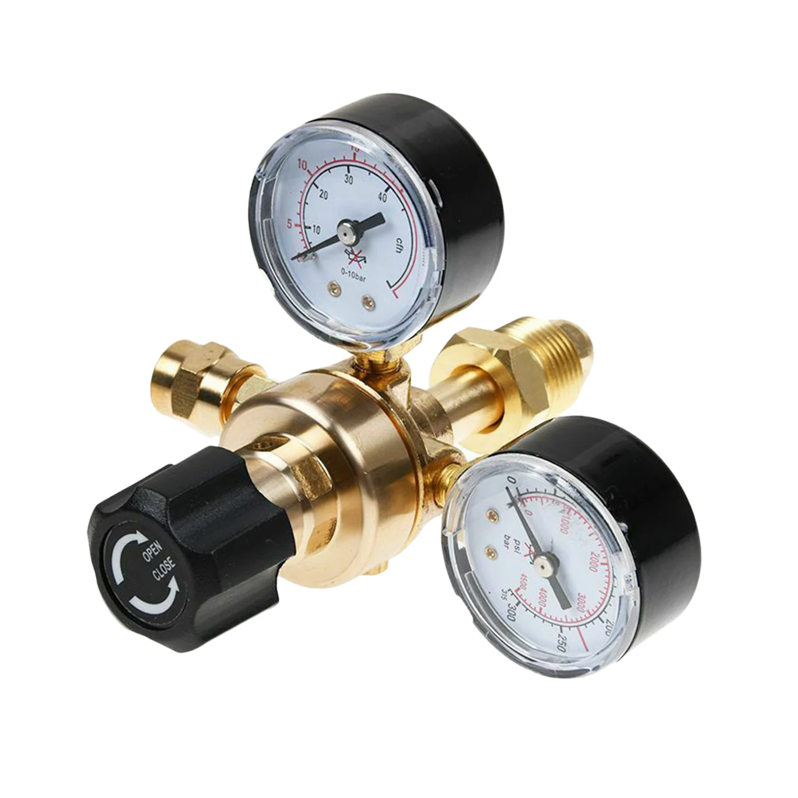 New Flow Meter Universal Pressure Regulator- Argon CO2 Gauge- Pressure Reducing Valve- for Mig Tig Welding Gas Welder