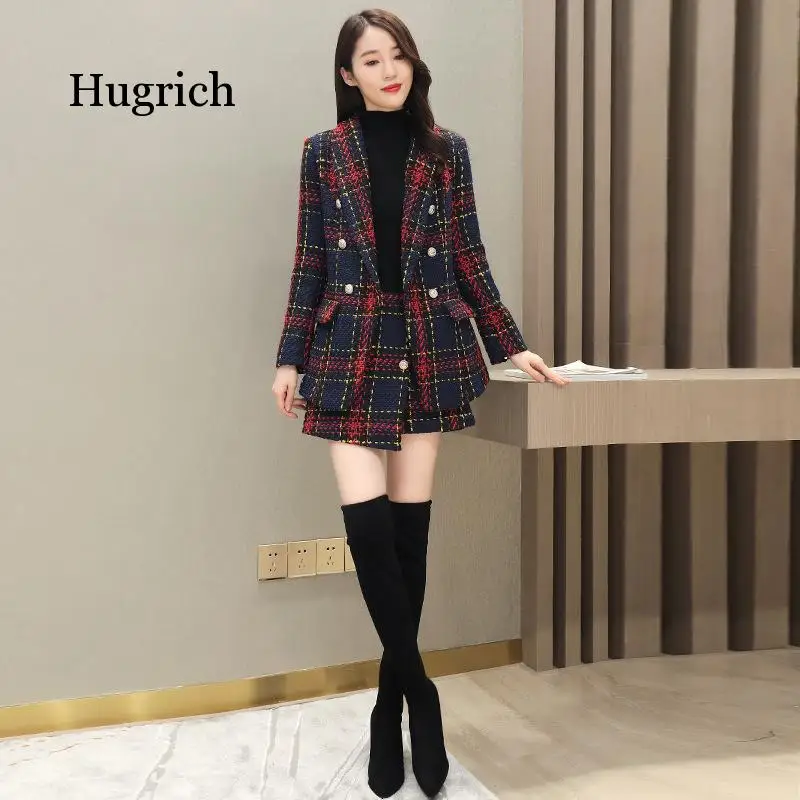 New Fashion Small Fragrance Tweed Suit Skirt In Winter 2020