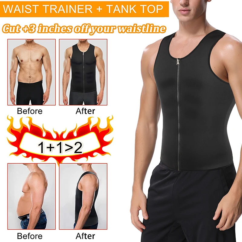 Men Neoprene Sport Waist Belt Support Abdomen Body Shaper Waist Trainer for Weight Loss Fitness Sweat Suit Modeling Strap