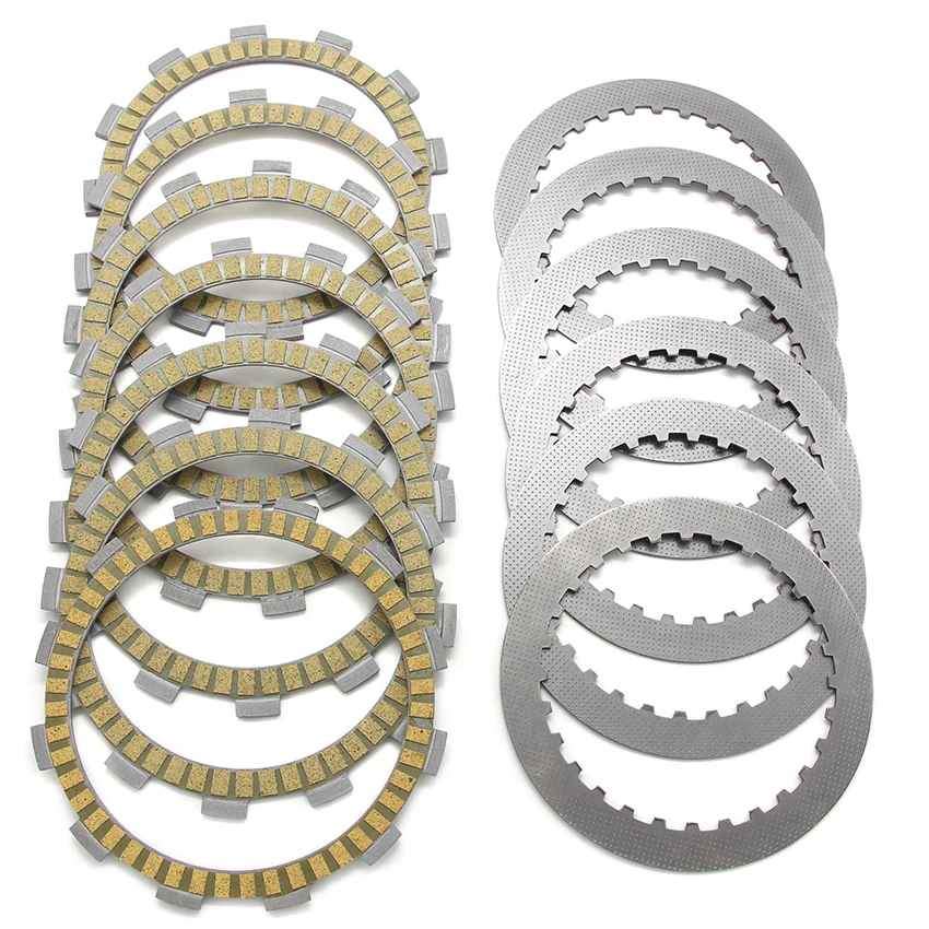 Clutch Friction Disc Plates For Suzuki VS750 Intruder 750 VS800 Boulevard S50 VL400 Intruder Classic VL800 Volusia C50 B.O.S.S.