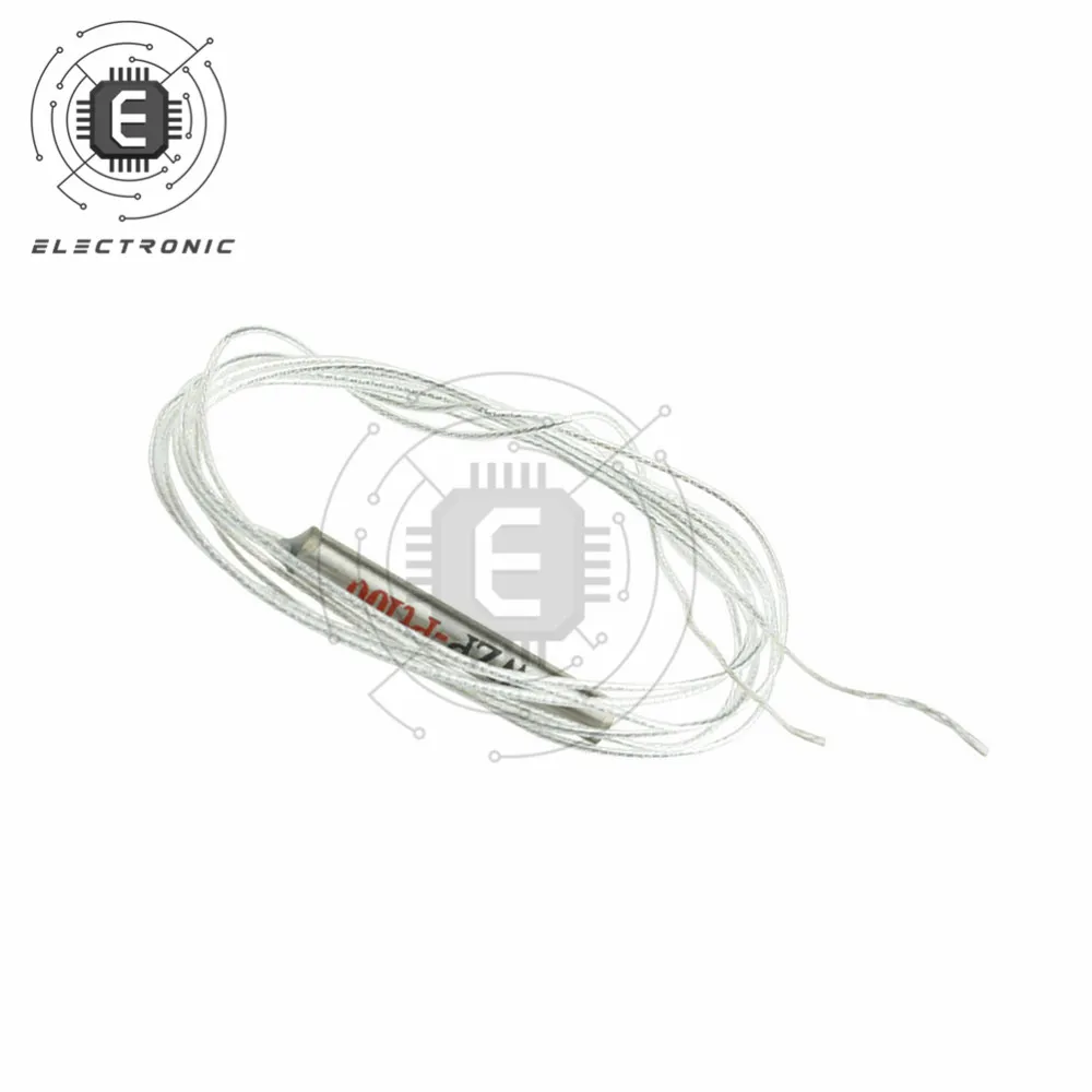 1 pz PT100 sensore di temperatura resistore al platino sonda di temperatura impermeabile isolata schermatura in fibra di vetro 50CM