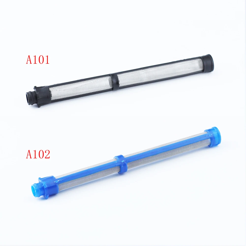 Filtro de PISTOLA DE PULVERIZACIÓN sin aire, 10 piezas 287032 o 287-032, fácil de sacar, 60 mallas negras, se adapta a las nuevas pistolas de pulverización de contractor Grac, contrate