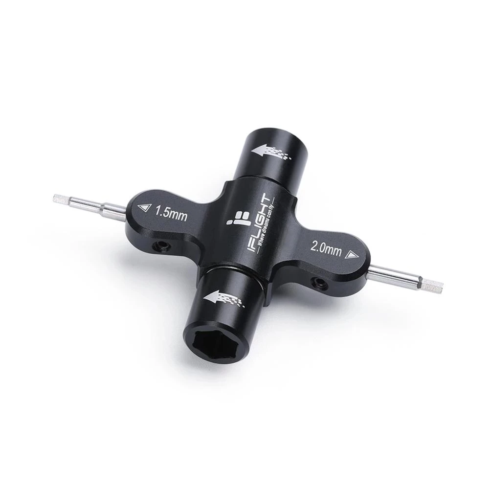 

Iflight Quad M5 Гаечный ключ 1,5 мм/2 мм Schroevendraaier Met Ingebouwde Een Manier Lager Tool Voor Rc Drone fpv Racing