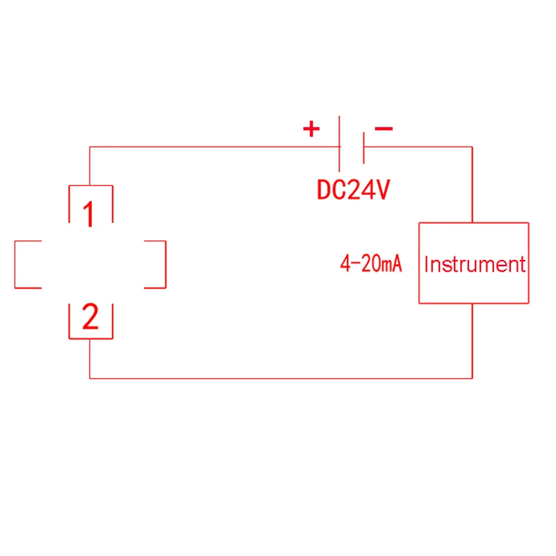 0-1m 2m 3m 4m 5m 6m 10m transmitter 4-20mA DC water sensor water level sensor liquid level transmitter