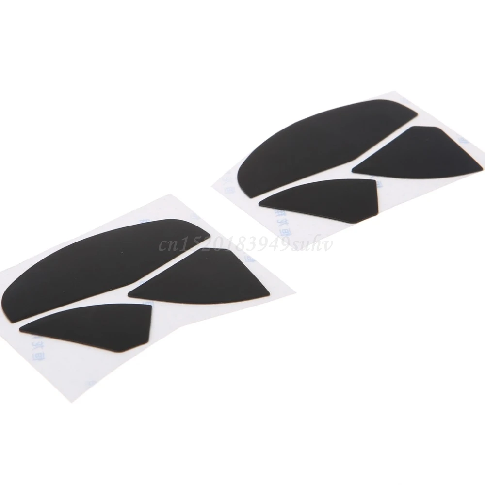 OPEN-SMART 2 Sets 2 Sets 0.6 مللي متر سماكة استبدال الماوس قدم الزلاجات ل steelseries Rival 500