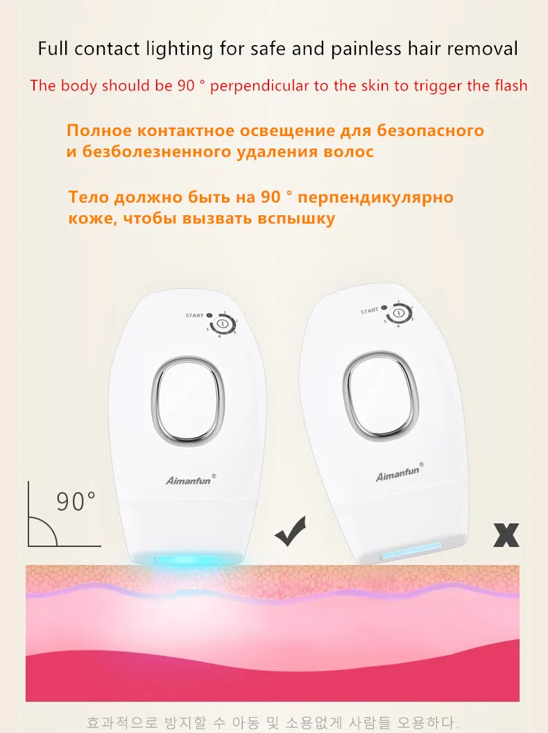 100-240 فولت المنزل عقد مزيل الشعر بالليزر أداة إزالة الشعر الدائم إزالة الشعر IPL نظام ضوء البقول كامل الجسم مزيل الشعر