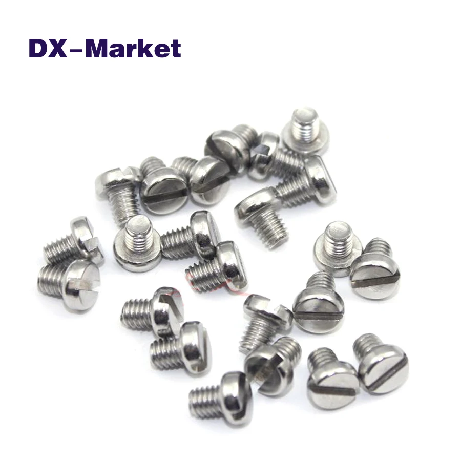 m1.6 m2 m3 m4 m5 Slotted Drive Sems Bolt Kit, 304 Stainless Steel Slotted Cheese Head Screw ,A040